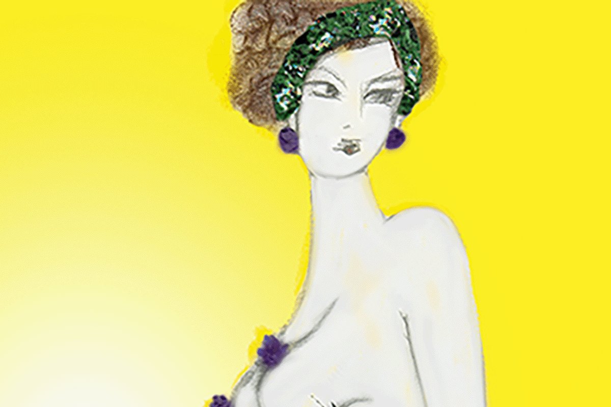 Feminine Figure - Cabaret Dancer -